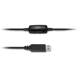 Kensington K33065WW Auriculares Hi-Fi USB con Micrófono y Control de Volumen para Oficina y Centro de Llamadas