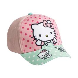 Hello Kitty Set de Gorra Infantil y Gafas de Sol para Niños, Color Rosa, Talla 53 cm, Edad 3+ Años