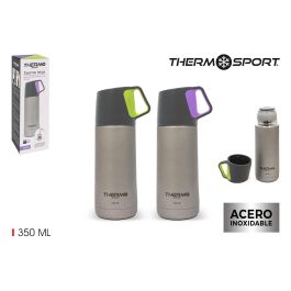 Termo Inox Mate 350 ml con Taza - Thermosport (8 Unidades) Precio: 46.49999992. SKU: B1FERLE22E