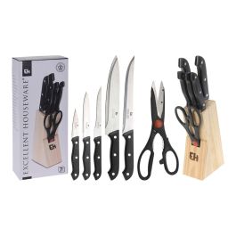 Bloque con 5 cuchillos + 1 tijera de cocina Precio: 8.49999953. SKU: B14MXVTGGL