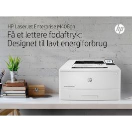 HP 3PZ15A Impresora Láser Monocromo LaserJet Enterprise M406DN | Dúplex Automático, Ethernet, 40 ppm, Seguridad Avanzada HP 3PZ15A Impresora Láser Monocromo LaserJet Enterprise M406DN | Dúplex Automático, Ethernet, 40 ppm, Seguridad Avanzada