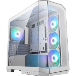 MSI MAG PANO M100R PZ Torre PC Blanco, Micro ATX, 7 Ventiladores, RGB, Ref. 306-7G24W21-809 Precio: 102.69000049. SKU: B1DFKC82PY