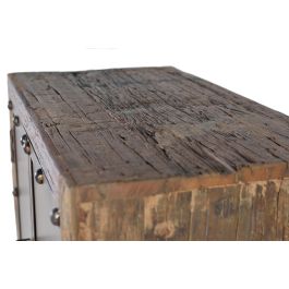 Giner y Colomer Aparador Madera Reciclada 120x75x40 cm Metal Oxidado