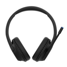 Belkin Auriculares SOUNDFORM Inspire AUD006btBLK para Niños Inalámbricos Bluetooth 5.2, Micrófono Plegable, 35h Batería, Negro