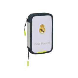 SAFTA Plumier Real Madrid 25/26 37 Piezas Doble Compartimento con Lápices, Bolígrafos y Rotuladores Precio: 20.69000054. SKU: B1G3VZPLRQ