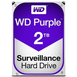 WD Purple Disco Duro 2 TB 3.5" SATA 6Gb/s 5400 RPM 64MB Cache para Vigilancia 24/7 DVR NVR Seguridad con AllFrame 4K Precio: 173.5000003. SKU: B1FBMHBTBW