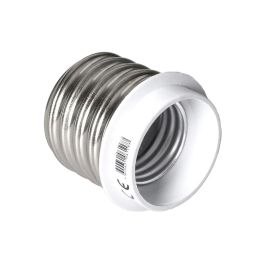Adaptador de casquillo de portalamparas e40 a e27 (solo instalaciones de 12v o inferiores) Adaptador de casquillo de portalamparas e40 a e27 (solo instalaciones de 12v o inferiores)