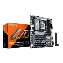 GIGABYTE B860 DS3H WIFI6E Placa base - CPUs Intel Core Ultra, VRM de 8+1+2+2 fases, hasta 9066MHz DDR5, 1xPCIe 5.0 + 1xPCIe 4.0 M.2, LAN 2,5 GbE, WiFi 6E, USB 3.2 Gen 2x2 Precio: 201.6899995. SKU: B1K54EP7M8