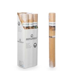 Ibergarden Rollo Cañizo Valla Bambú PVC 10x100x10 cm, Beige (6 Unidades) Ibergarden Rollo Cañizo Valla Bambú PVC 10x100x10 cm, Beige (6 Unidades)