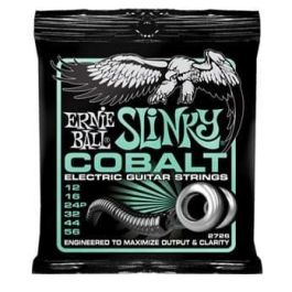 Ernie Ball S. Cobalt Not Even Slinky 12-56 Juego de Cuerdas para Guitarra Eléctrica