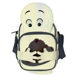 Loungefly Bolso Casper The Friendly Ghost Convertible Piel Vegana con Monedero Desmontable y Detalles Fosforescentes