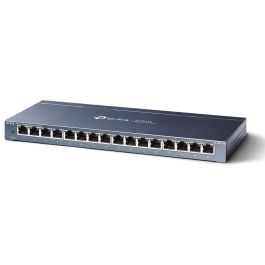 Tp - link Switch 16 Puertos Gigabit No Gestionable, Tecnología Verde, Plug and Play, Caja Metálica