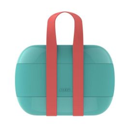 Alessi SA02 Laz Food À Porter Fiambrera de Resina, Verde