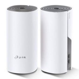 TP-LINK Deco E4 2-pack Router inalámbrico Doble banda (2.4 GHz / 5 GHz) Wi-Fi 5 (802.11ac) Ethernet rápido Blanco