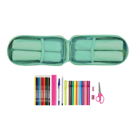 Plumier Mochila BlackFit8 M747 Turquesa 33 Piezas 12 x 23 x 5 cm