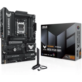Asus TUF GAMING B850-PLUS WiFi Placa Base ATX AMD B850 Zócalo AM5 DDR5 Wi-Fi 7 Precio: 257.68999982. SKU: B1AA7GWSPC