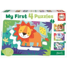 Puzzles progresivos 5-6-7-8 piezas animales de la selva my first puzzles Precio: 8.39256. SKU: B15YT8K597
