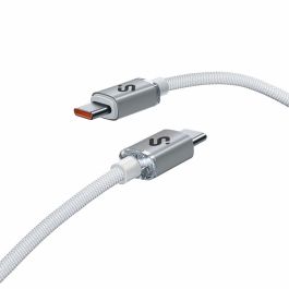 Cable USB-C a USB-C Subblim OPTIMUS Blanco 1 m