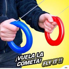 Cometa stunt kite pop-up magic arco iris 125x72 cm