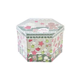 DKD Home Decor Bola Decoración Navidad Fantasía Multicolor Set de 14 - 25 x 16 x 25 cm