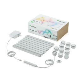 Nanoleaf Lines Starter Kit 9PK Líneas de Luz LED Inteligentes Retroiluminadas RGBW Modular Precio: 250.49999953. SKU: B189QXB42N