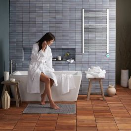 Toallero Eléctrico de Pared Haeger TW-40C.007A 400 W 80 x 50 cm