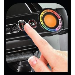 Tefal Tischgrill OptiGrill GC7148 Parrilla de sobremesa Negro, Acero Inoxidable, 600 cm², 6 Programas