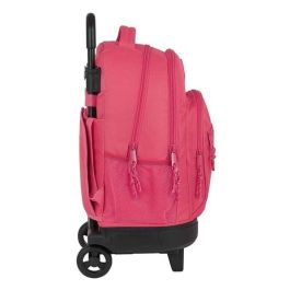 Safta Mochila Grande con Ruedas Compact Ext Blackfit8 Fresa Color Rosa para Niños 3 Años
