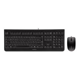 Cherry Teclado + Ratón DC 2000, Kit USB Cableado, Diseño Ambidestro, 4 Hotkeys, Oficina y Profesional, Negro Precio: 26.49999946. SKU: S0200466