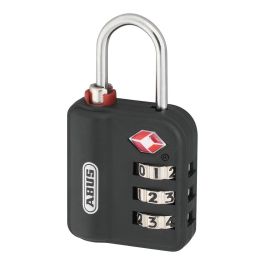 Abus Candado de Combinación Aduanas TSA 30mm, Combinación Reprogramable de 3 Dígitos, 147tsa/30 b Precio: 12.89000053. SKU: S7918255