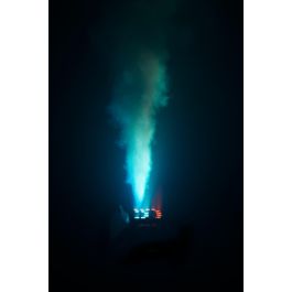Algamlight Máquina de Humo Vertical con LED 1500W para Escenarios y Eventos, Chorro de 7m, Mando a Distancia Inalámbrico y DMX