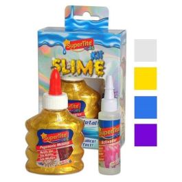 Juego Supertite Slime Metalico Kit (1X Pegamento 1X Liquido Activador) 6 unidades Precio: 26.49999946. SKU: B1FLP7XVER