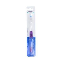 Kin Cepillo de Dientes KIN CEPILLO Medio, Filamentos Dureza Media, Cabezal Triangular, Mango Anatómico y Capuchón 1 ud Precio: 2.78999985. SKU: B1BJ3FDG84