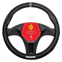 Funda Volante Momo Supergrip Universal Negro Y Gris 38-39 cm MOMLSWC014BG Funda Volante Momo Supergrip Universal Negro Y Gris 38-39 cm MOMLSWC014BG