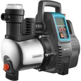 Gardena 6000/6E 1760-20 Bomba automática de superficie Premium inox para hogar y jardín con pantalla LCD