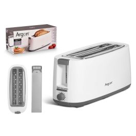 Tostadora Doble Larga Blanco Mate 1400W Argon 38X17CM (4 Unidades) Precio: 103.4999999. SKU: B15HYXC2W2
