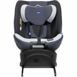 Chicco CHI8058664181124 Silla de coche Everone Grupo 0/1/2/3 I-Size Giratoria Reclinable Reductora Plateada