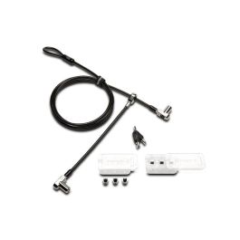 Kensington Candado con cable universal 3 en 1 Twin Head para portátil, acero al carbón, con 2 llaves