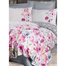 Juego de cama 100% Algodón Gris - Incluye Funda Nórdica 220x240 cm y 2 Fundas Almohada 60x60 cm - ASI8683742885603 Juego de cama 100% Algodón Gris - Incluye Funda Nórdica 220x240 cm y 2 Fundas Almohada 60x60 cm - ASI8683742885603