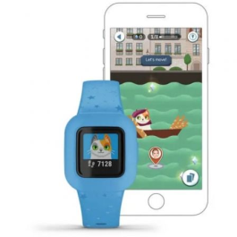 Garmin vivofit jr. 3 Stars Blue Smartwatch para Niños, Deportivo, Resistente al Agua, Podómetro, Acelerómetro