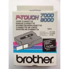 BROTHER Cinta laminada negro/blanco 18mm Precio: 33.98999989. SKU: B1HLHXCSX3