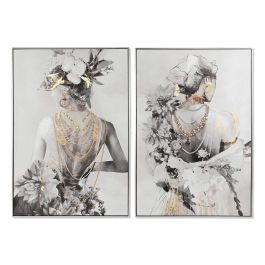 Cuadro Home ESPRIT Mujer 80 x 3,5 x 120 cm (2 Unidades) Cuadro Home ESPRIT Mujer 80 x 3,5 x 120 cm (2 Unidades)