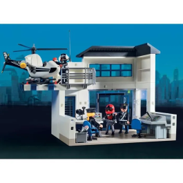 Playmobil - PL71602 - Comisaría de vehículos | Figura de juego y juguete de construcción
