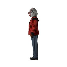Disfraz Hombre Lobo con Camisa de Cuadros y Pantalón para Adulto
