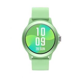 SPC Smartee Duo Vivo 9651R Smartwatch | 1.27" HD, Llamadas BT, FC, SpO2, IP68, 8 Días Batería, Verde Menta + Correa Extra