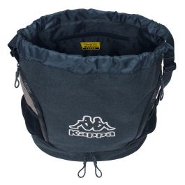 Mochila Saco Infantil Kappa Dark navy Gris Azul marino 35 x 40 x 1 cm