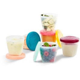 Babymoov Babybols Kit L Tarros Herméticos Transparentes para Comida de Bebés, 6 x 250 ml, Tapa Roscada, Regrabables Precio: 23.4999996. SKU: S7103085