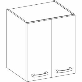 LASSEN Armario alto de almacenaje con puertas batientes Gris mate L 60 cm x P 31,6 cm x H 72 cm LASSEN Armario alto de almacenaje con puertas batientes Gris mate L 60 cm x P 31,6 cm x H 72 cm