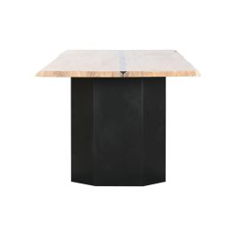 Mesa de Comedor Home ESPRIT Metal Madera de acacia 200 x 100 x 76 cm Mesa de Comedor Home ESPRIT Metal Madera de acacia 200 x 100 x 76 cm