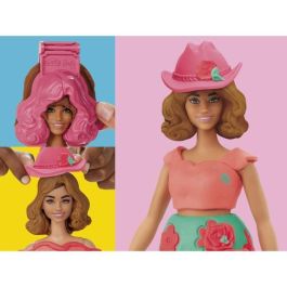 Play-Doh HASG13605X0 Set de Arcilla para Modelar Barbie Florets and Fringes